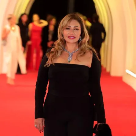 ليلى علوي -الصورة من اللجنة الإعلامية لمهرجان القاهرة السينمائي من تصوير إسلام
