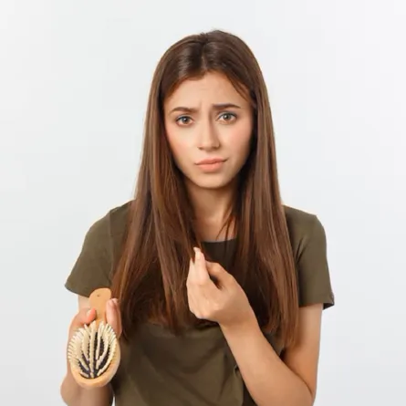 تساقط الشعر بكثرة 