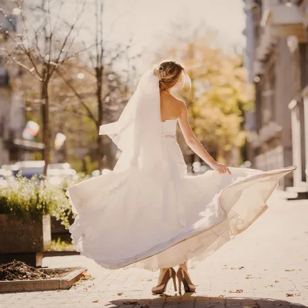 تفسير حلم رؤية فستان الزفاف أو الثوب الأبيض في المنام-مصدر الصورة  Freepik by prostooleh 