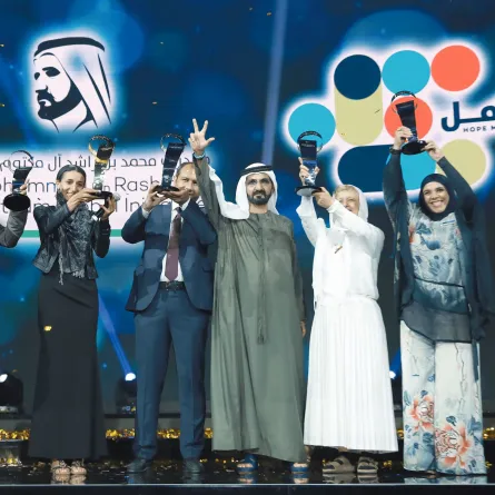 مبادرة صناع الأمل. الصورة من مكتب دبي الإعلامي