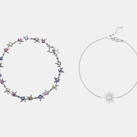 سوار Starlight Mini Icons من جيرارد Garrard وسوار Abstract Star من تاساكي Tasaki