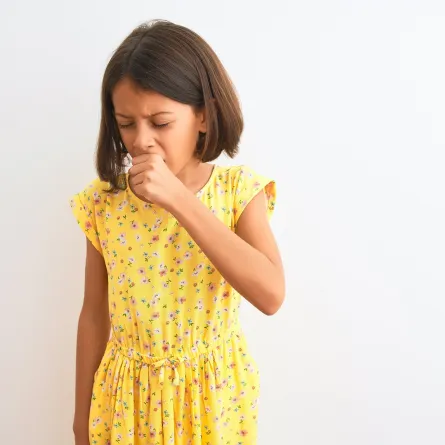 صورة لطفلة مريضة