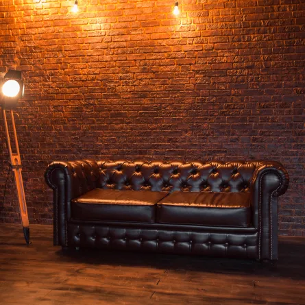 أريكة جلدية