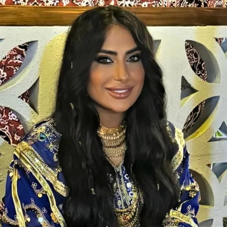 أمل محمد -الصورة من حسابها على الانستغرام