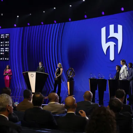 قرعة كأس العالم للأندية - الصورة من حساب نادي الهلال الرسمي على إكس 