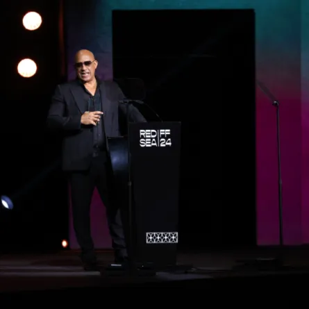 فان ديزل بحفل افتتاح مهرجان البحر الأحمر السينمائي- صورة خاصة لـ«سيدتي» تصوير: ثناء المحمد