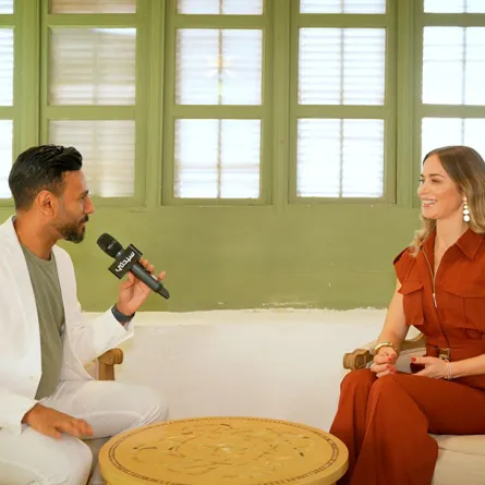 إميلي بلانت في لقاء خاص لـ سيدتي- تصوير: يوسف بوهوش