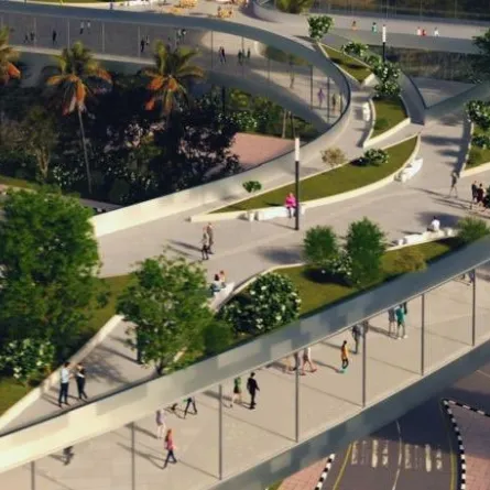 دبي وووك. الصورة من الحساب الرسمي للشيخ محمد بن راشد على منصة x