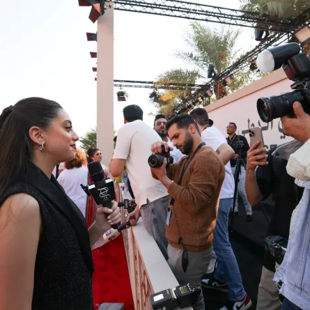 ياسمين العبد من مهرجان البحر الأحمر السينمائي - مصدر الصورة Photo by Darren Arthur / Getty Images for The Red Sea International Film Festival