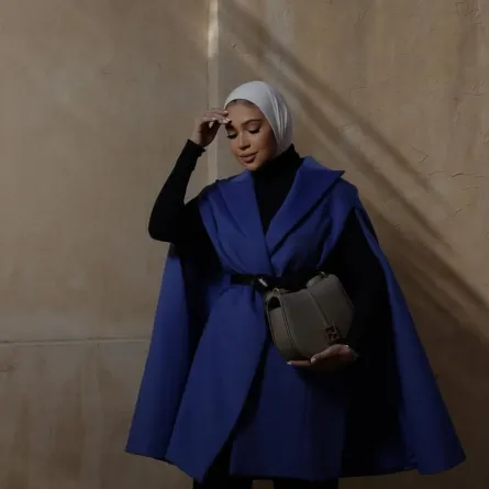 مدونة الموضة منة نبيل - الصورة من حسابها على إنستغرام