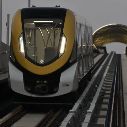 قطار الرياض - تصوير بشير صالح 