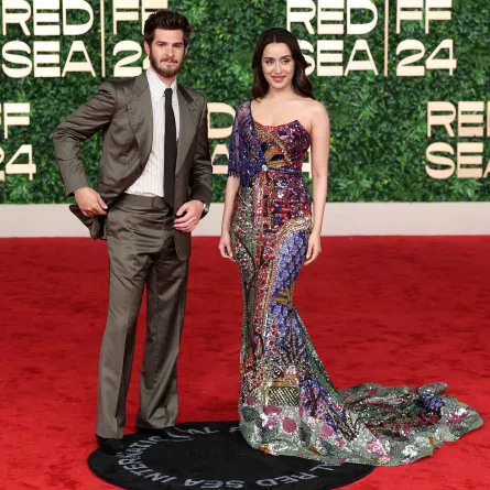 أندرو غارفيلد وشرادها كابور في مهرجان البحر الأحمر السينمائي- الصورة خاصة لسيدتي تصوير: معتز الشافعي