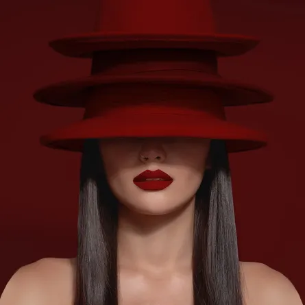 أحمر الشفاه الأحمر