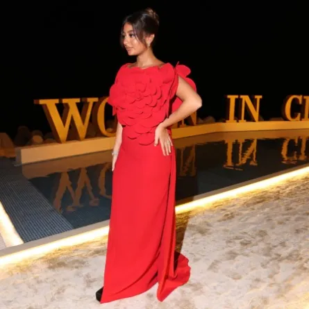 ماريا بحراوي في حفل "المرأة في السينما"- (مصدر الصورة  Daniele Venturelli/Getty Images for The Red Sea International Film Festival