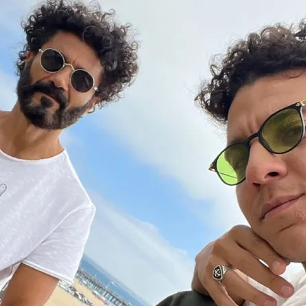 خالد النبوي يشيد بتألق نجله نور ويكشف وجه الشبه بينهما