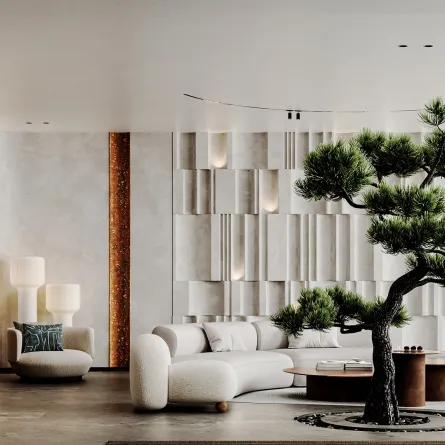 جانب من شقة فخمة