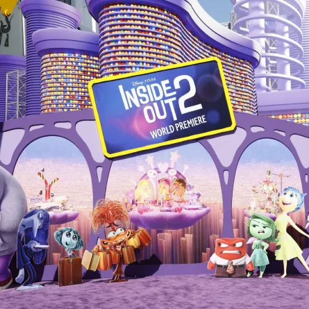 world premiere of Pixar's "Inside Out 2" at El Capitan Theatre in Los Angeles,. (Photo by Michael Tran / AFP)