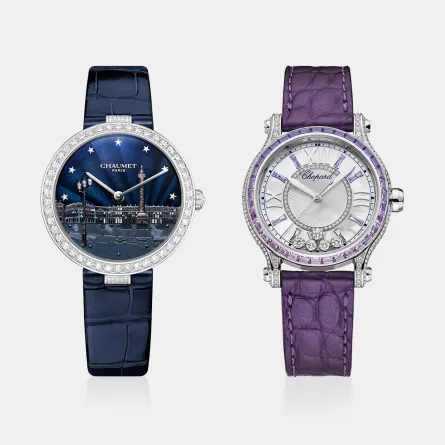 ساعات يد جلدية