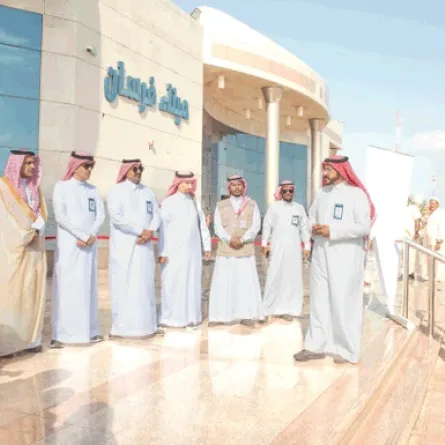 مسار للنقل العام بالحافلات في جزيرة فرسان