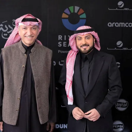 ماجد المهندس وسالم الهندي- الصورة من المركز الاعلامي لـ روتانا 