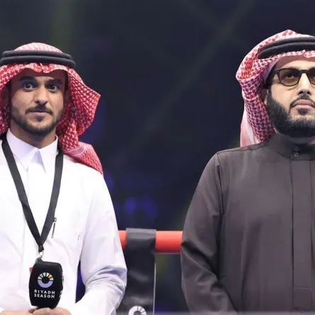 عايض وتركي آل الشيخ- الصورة من حسابه على الانستغرام