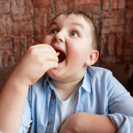 صورة لطفل سمين