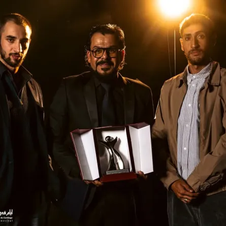 فيلم "إلى عالم مجهول" يحصل على جائزة التانيت الفضي بمهرجان قرطاج السينمائي- الصورة من الشركة المنتجة