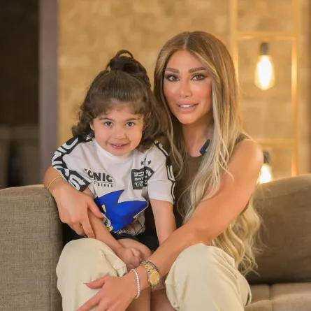لمى الرهونجي وابنها آدم السيد- الصورة من حسابها على إنستغرام