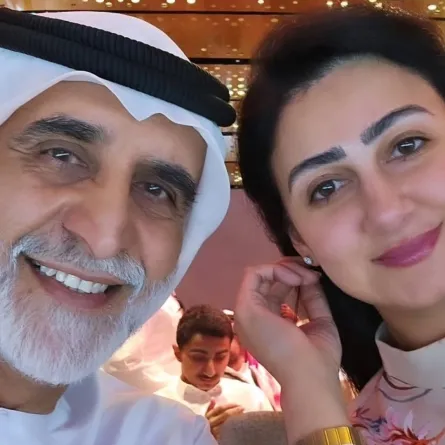 حبيب غلوم وهيفاء حسين  -الصورة  من  حسابه على الانستغرام