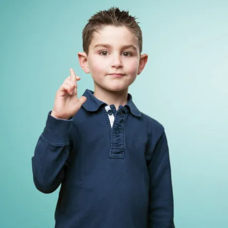 صورة تعبر عن طفل قوي الشخصية