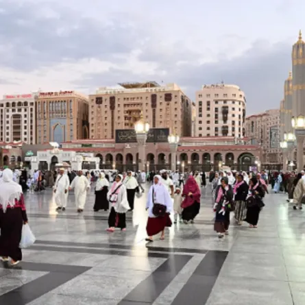 المسجد النبوي الشريف الصورة من حساب وكالة واس الرسمية على إكس