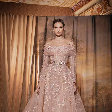 فستان من زياد نكد Ziad Nakad - الصورة من Launchmetrics/Spotlight ©