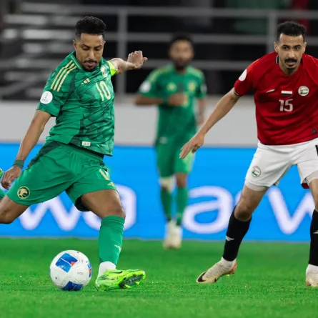  موعد مباراة المنتخب السعودي ونظيره العراقي في كأس الخليج - الصورة من حساب المنتخب السعودي على إكس