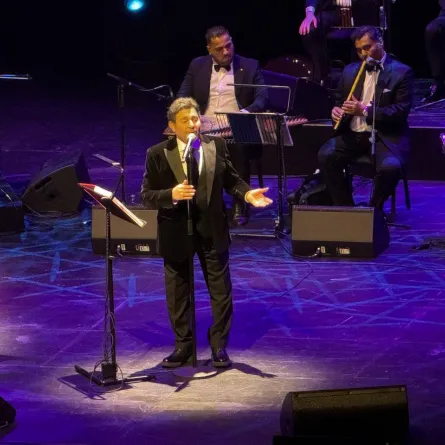 هاني شاكر من حفل مسرح أوبرا دبي - صورة خاصة لسيدتي تصوير خالد فودة