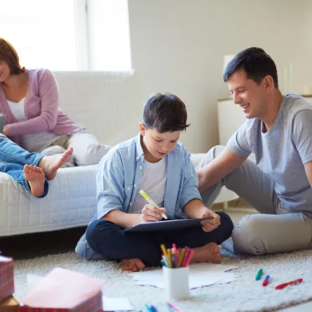 صورة لعائلة 