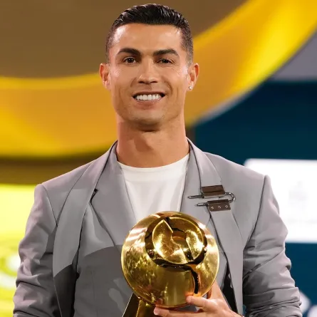 كريستيانو رونالدووفينيسيوس جونيور الأفضل في حفل جلوب سوكر 2024 - الصورة من حساب جلوب سوكر على إكس