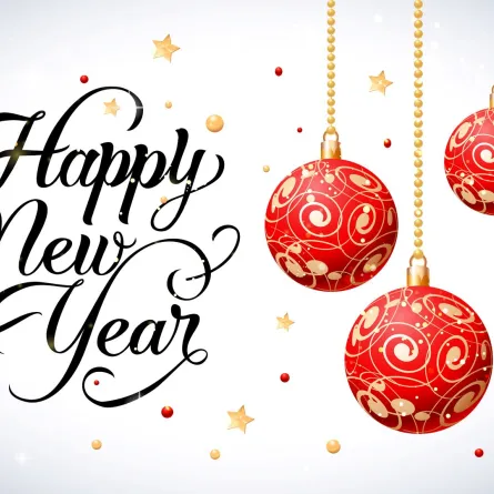 بوستر تهنئة بالعام الجديد