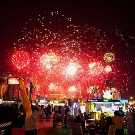 احتفالات مهرجان الشيخ زايد بالعام الجديد. الصورة من wam