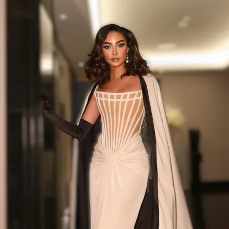 نور الغندور في تصميم من أنطوان القارح- الصورة من حسابها على انستغرام