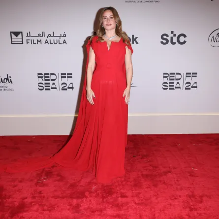 ريا أبي راشد Raya Abirached تحضر حفل افتتاح مهرجان البحر الأحمر السينمائي في جدة في السعودية(Photo by Ernesto S. Ruscio/Getty Images for The Red Sea International Film Festival)