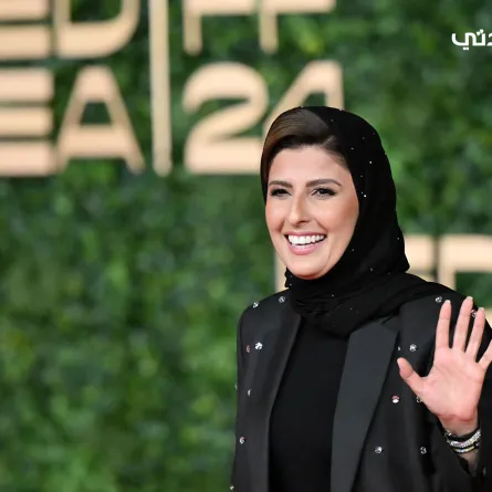 الأستاذة لمى الشثري، رئيسة تحرير مجلتي سيدتي والجميلة من حفل افتتاح مهرجان البحر الأحمر السينمائي - صورة خاصة لسيدتي