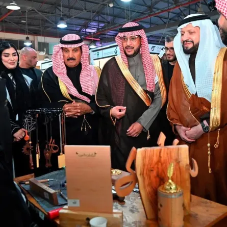 حضور بارز للمنتجات السعودية في معرض الكويت الدولي - الصورة من واس