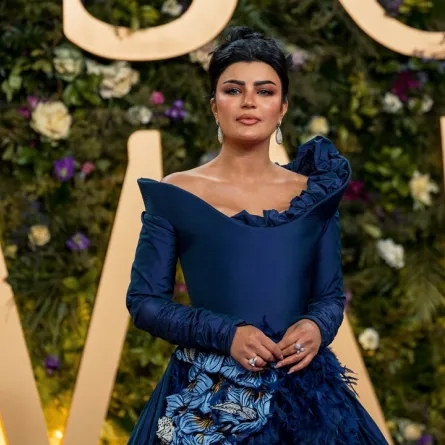 ميلا الزهراني في حفل جوائز صناع الترفيه2025  - الصورة من المركز الإعلامي لمجموعة MBC