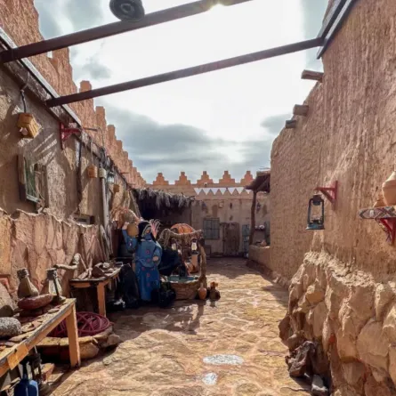 البيت الطيني في تبوك