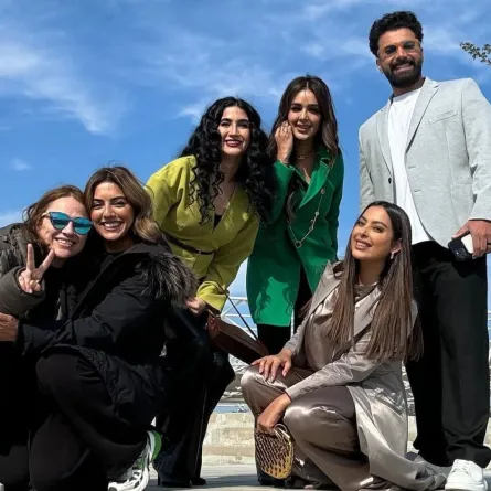 كواليس مسلسل للمعاريس فقط- الصورة من ريم أرحمة على إنستغرام