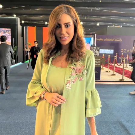 سماح زيدان- الصورة خاصة بسيدتي من تصوير زكية البلوشي