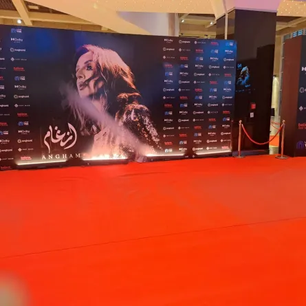 التحضيرات الخاصة لحفل إطلاق فيديو كليب أغنية "تيجي نسيب" للفنانة أنغام- الصورة خاصة لـ"سيدتي"