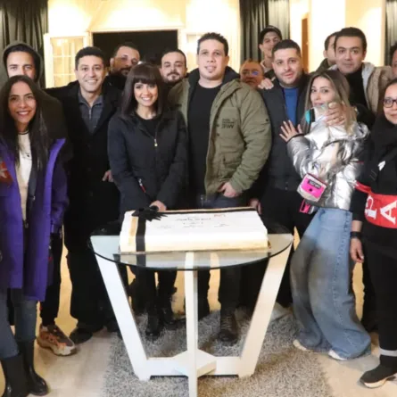 كواليس حكاية شغف - الصورة من المركز الإعلامي للشركة المنتجة