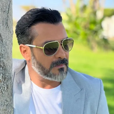 محمد رجب - الصورة من صفحته على انستغرام