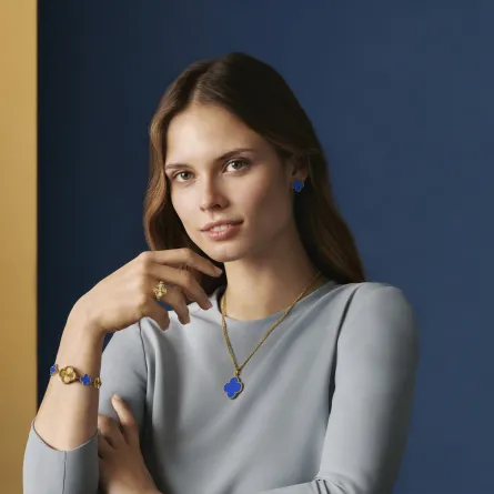 مجموعة Alhambra من فان كليف أند أربلز Van Cleef & Arpels - الصورة من مكتب العلاقات العامة للعلامة 